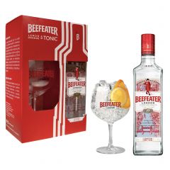 BEEFEATER DRY 0,7L 38% + SKLENICKA J.BECHER