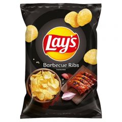 Lay's Smažené bramborové lupínky s příchutí BBQ žebírek 60g