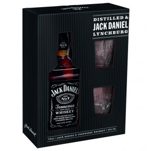 Jack Daniel`s  0.7l+2xsklo