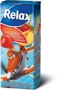 Relax Jablko-broskev-jahoda 0,2L  TP - detský ovocný nápoj