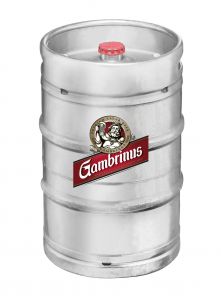 Gambrinus Nepasterizovaná 12 pivo ležák světlý sud 50l