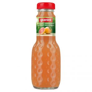 Granini Růžový Grapefruit, lahev 0,2l
