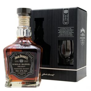 Jack Daniels Single Barrel 47% 0,7l + sklo