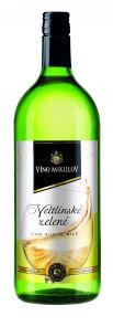 Víno Mikulov Veltlínské zelené, lahev 1l