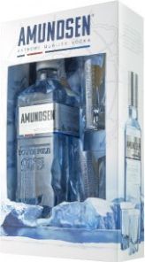 Vodka Amundsen dárkové balení 0,5l 40%