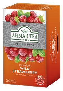 Ahmad Tea Wild Strawberry 20x2g alupack