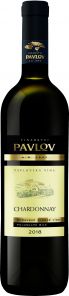Vinařství Pavlov Chardonnay 2018, lahev 0,75l