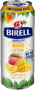 BIRELL ACTIVE Mango & Citrón, plech 0,5l